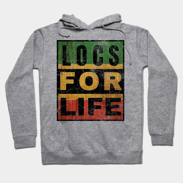 Locs for Life Hoodie by IndiPrintables